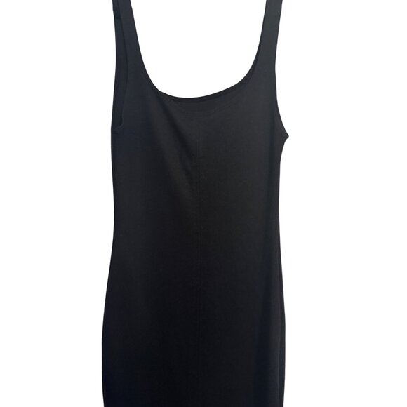 2/$30 Zara Black Small Midi Sleeveless Bodycon Dress - Picture 8 of 13